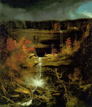 托馬斯 科爾 Falls of Kaaterskill 托馬斯 科爾 Falls of Kaaterskill